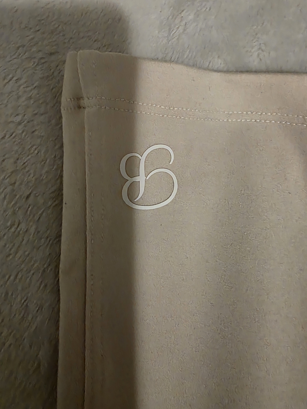 Bombshell Sportswear Cream Halter Jumpsuit - Picture 3 of 4
